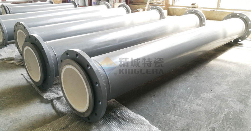 耐磨陶瓷管為什么比高鉻鑄鐵管道更耐磨損？