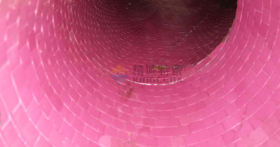 耐磨陶瓷貼片管道如何粘貼耐磨陶瓷片？