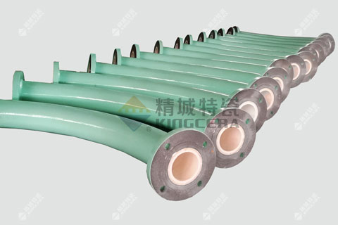 氧化鋁耐磨陶瓷復(fù)合管