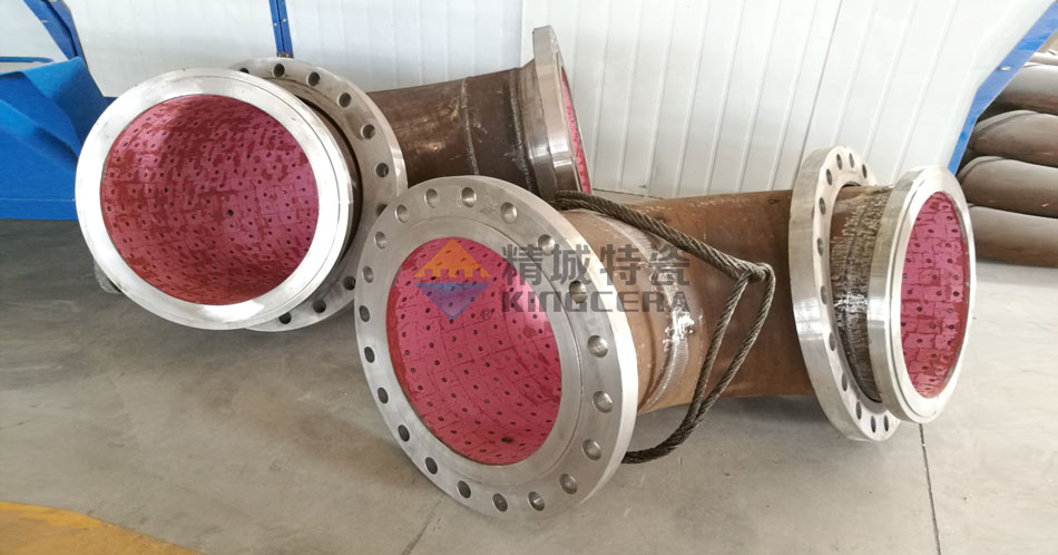 火電廠脫硫系統為何選擇內襯耐磨陶瓷管道？